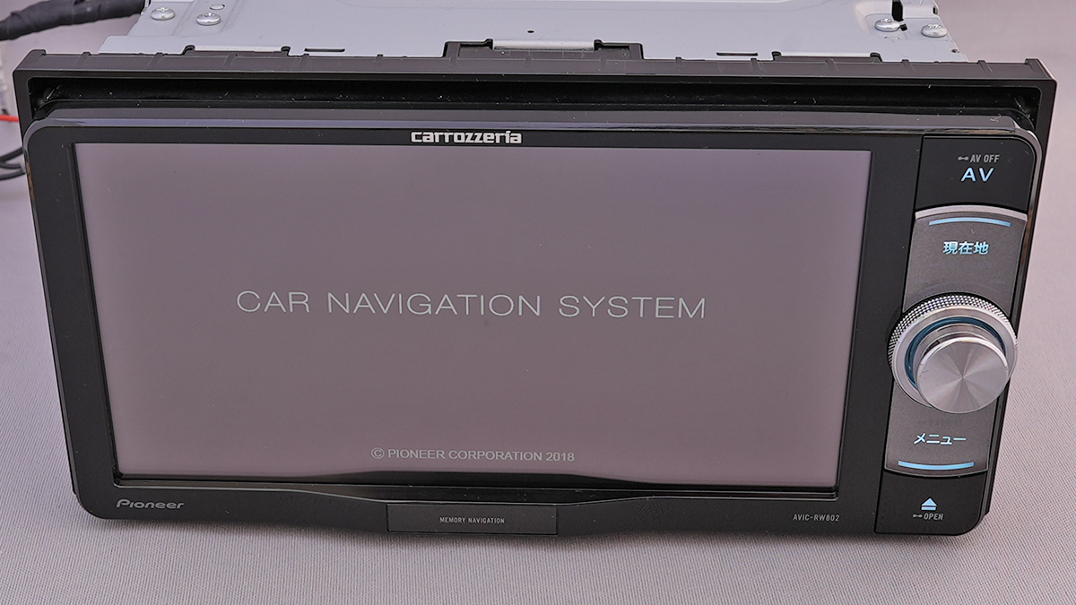 carrozzeria 楽ナビ AVIC-RW802-D 7V型ワイドVGA地デジ/DVD/CD